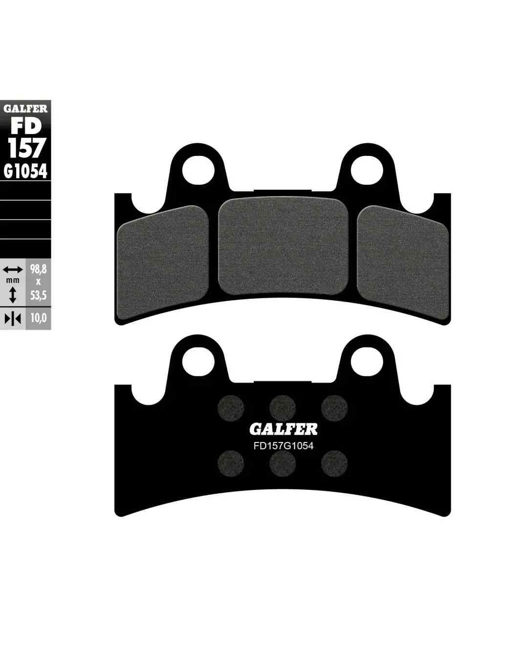 Предни мото накладки Galfer SEMI METALF D157G1054