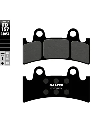 Предни мото накладки Galfer SEMI METALF D157G1054