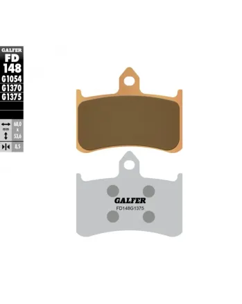Предни мото накладки Galfer SINTERED COMPOUND FD148G1375