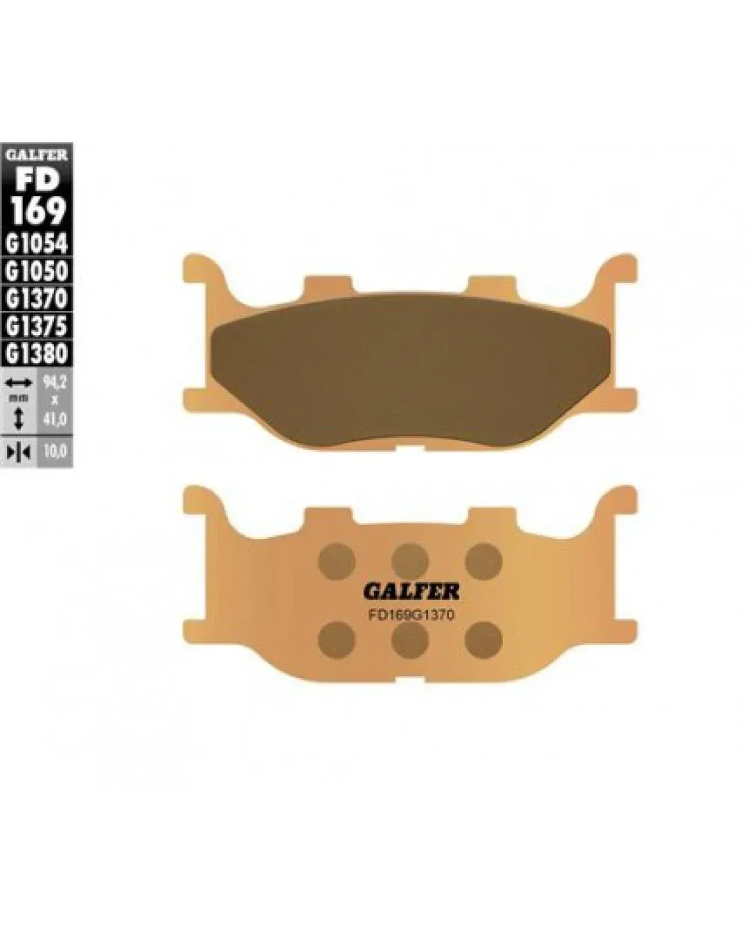 Предни мото накладки Galfer SINTERED COMPOUND FD169G1370