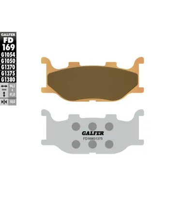 Предни мото накладки Galfer SINTERED COMPOUND FD169G1375