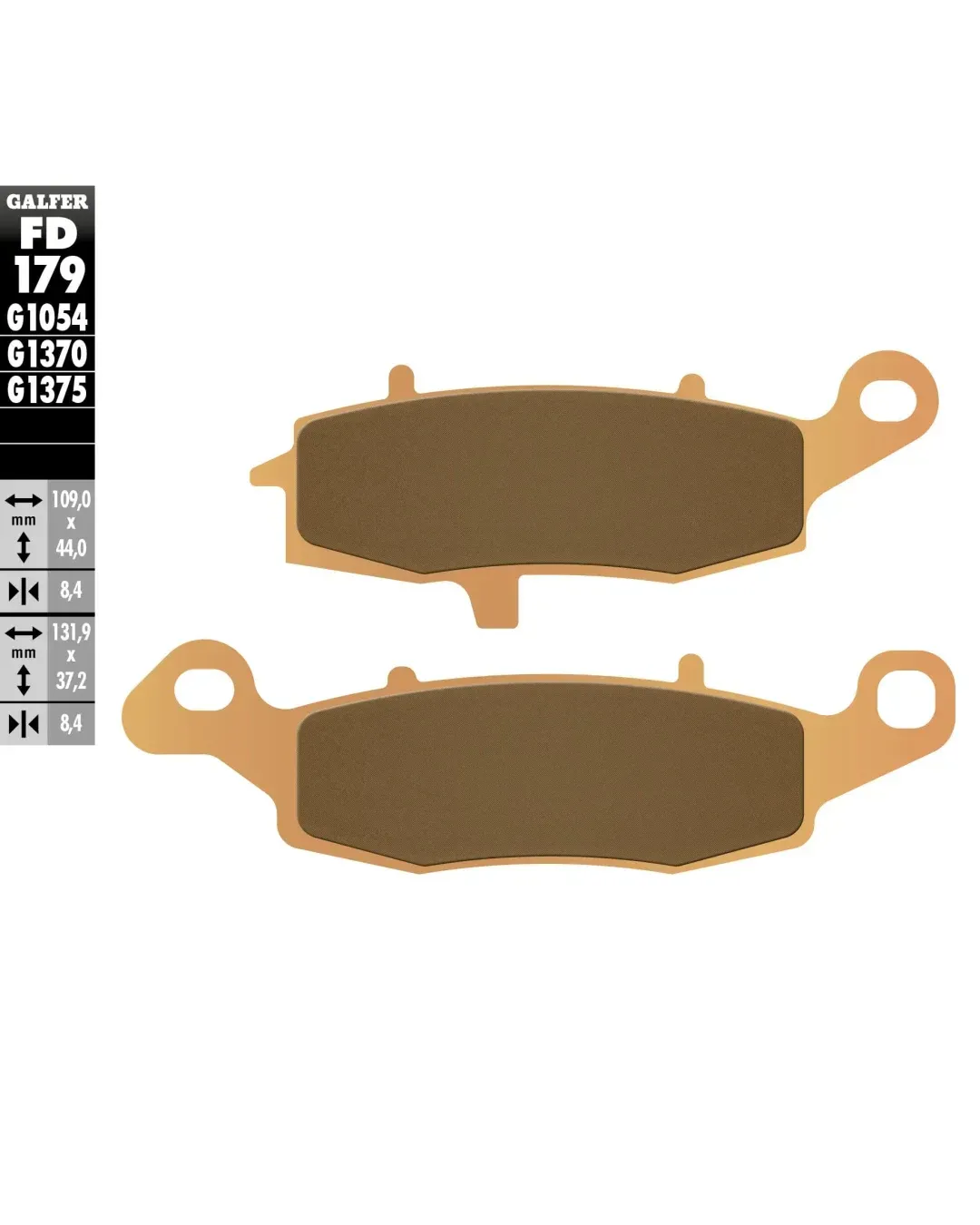 Предни мото накладки Galfer SINTERED COMPOUND FD179G1375