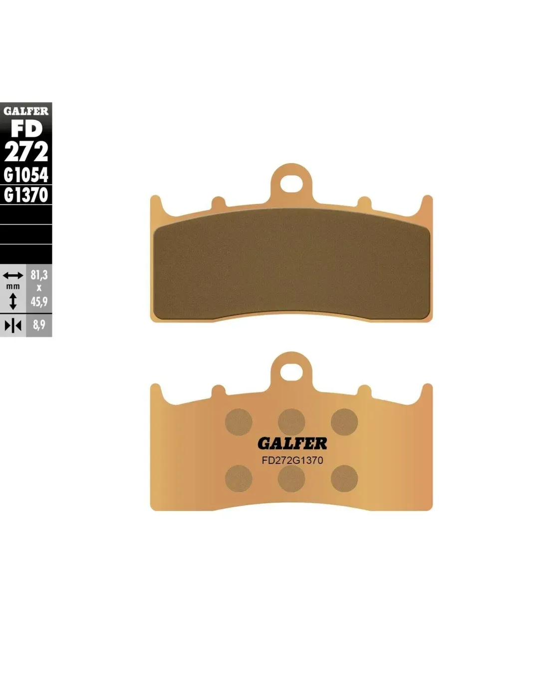 Предни мото накладки Galfer SINTERED COMPOUND FD272G1370