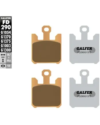 Предни мото накладки Galfer SINTERED COMPOUND FD290G1375