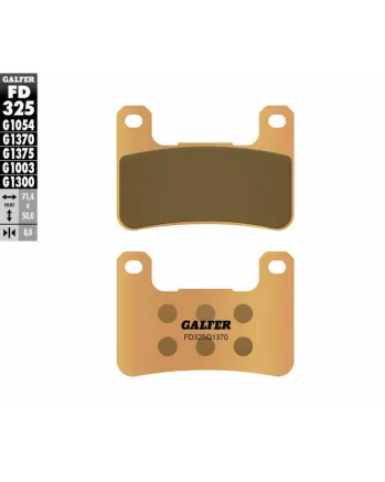 Предни мото накладки Galfer SINTERED COMPOUND FD325G1370