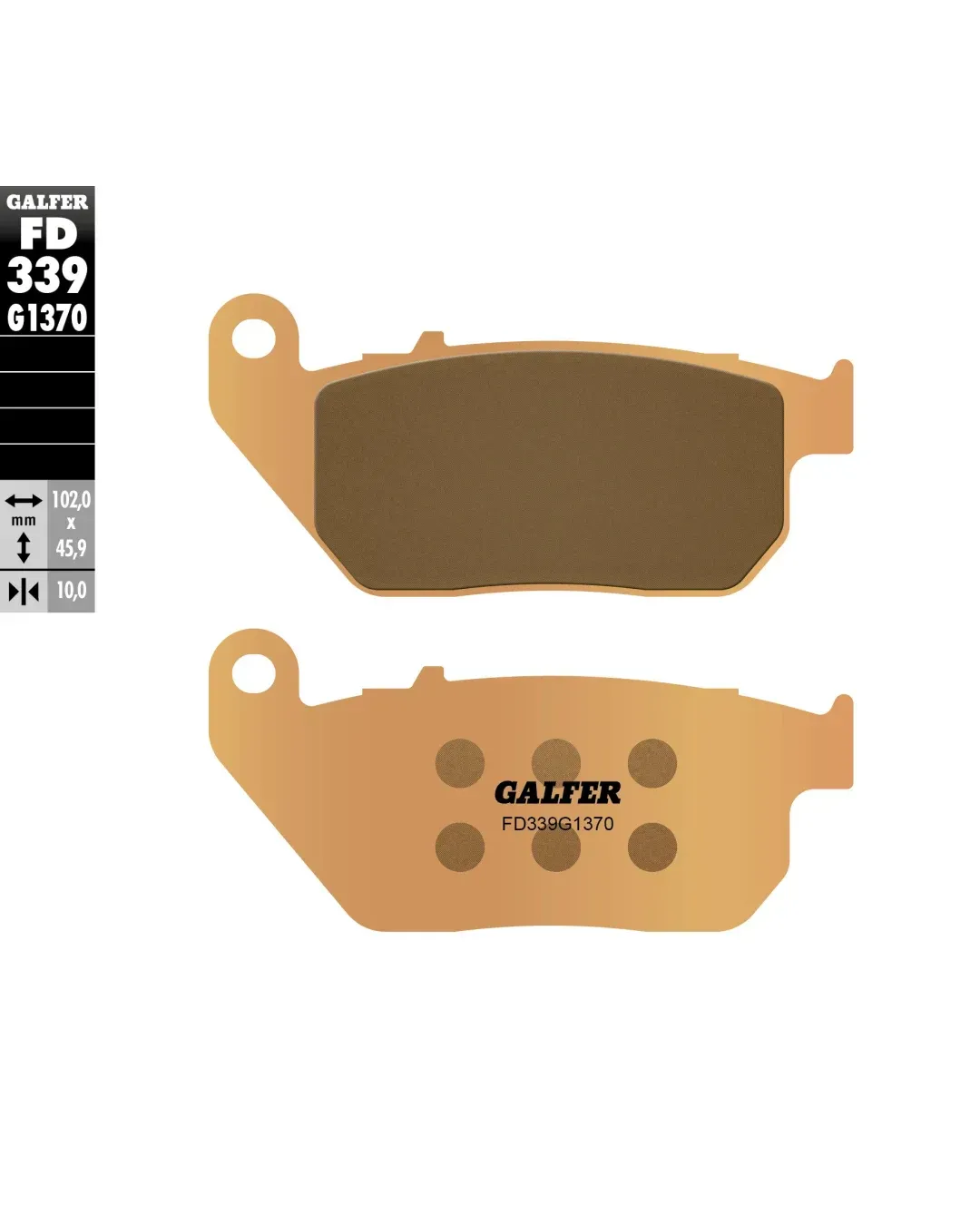 Предни мото накладки Galfer SINTERED COMPOUND FD339G1370