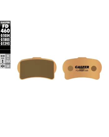 Предни мото накладки Galfer SINTERED COMPOUND FD460G1395