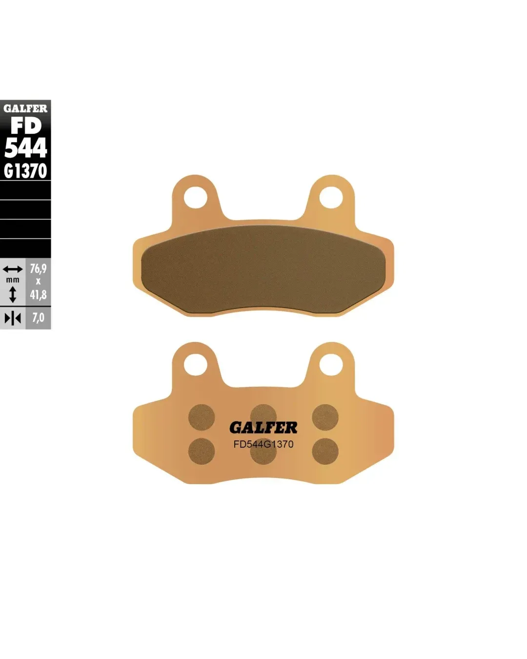 Предни мото накладки Galfer SINTERED COMPOUND FD544G1370