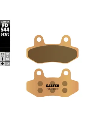 Предни мото накладки Galfer SINTERED COMPOUND FD544G1370