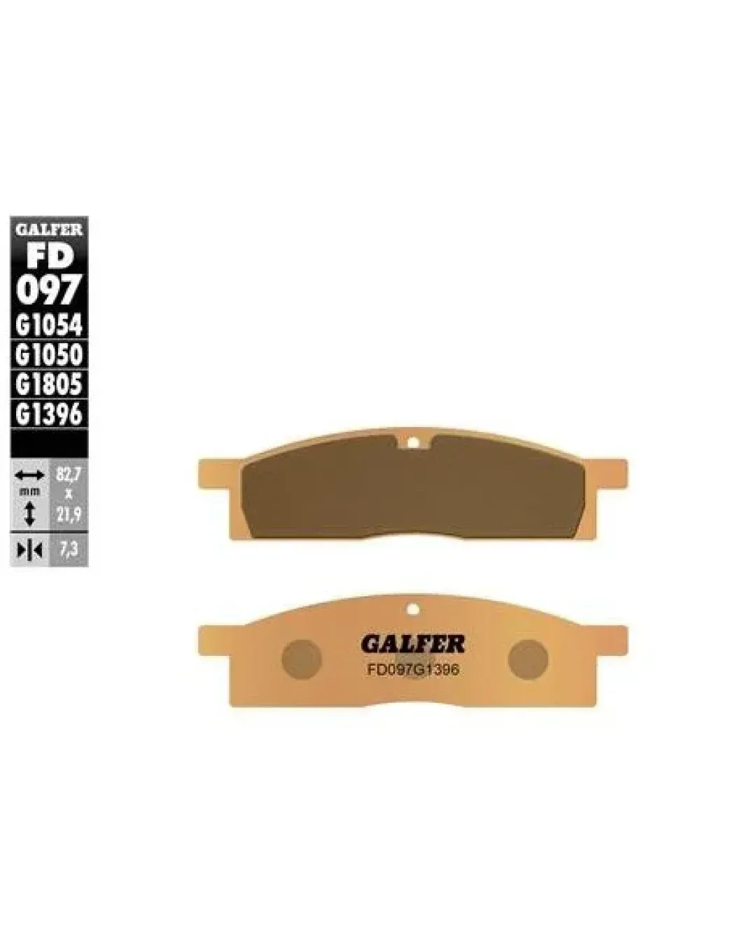 Предни мото накладки Galfer SINTERED FD097G1396