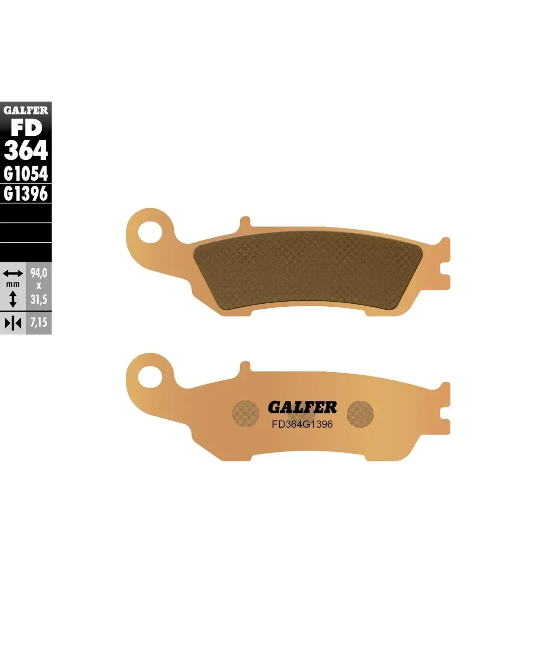 Предни мото накладки Galfer SINTERED FD364G1396