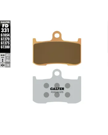 Предни мото накладки Galfer SINTERED RACING COMPOUND FD331G1375R