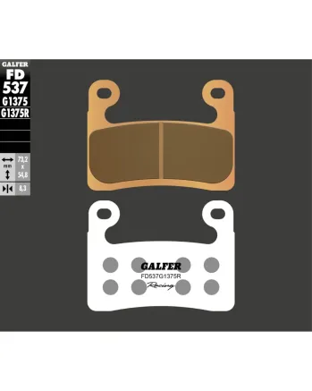 Предни мото накладки Galfer SINTERED RACING COMPOUND FD537G1375