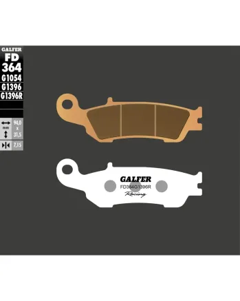 Предни мото накладки Galfer SINTERED RACING FD364G1396R