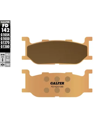 Предни мото накладки Galfer SINTERED SCOOTER COMPOUND FD142G1380