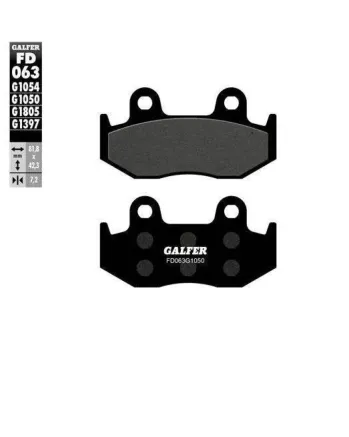 Предни/Задни мото накладки Galfer SCOOTER FD063G1050