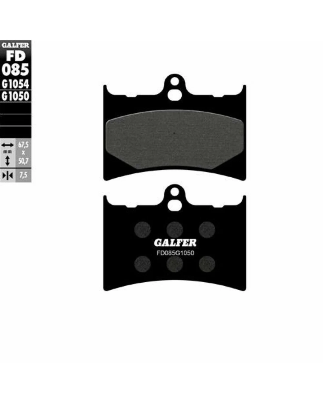 Предни/Задни мото накладки Galfer SCOOTER FD085G1050