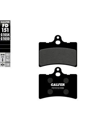 Предни/Задни мото накладки Galfer SCOOTER FD151G1050