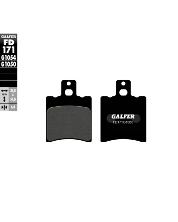 Предни/задни мото накладки Galfer SCOOTER FD171G1050