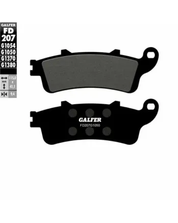 Предни/задни мото накладки Galfer SCOOTER FD207G1050