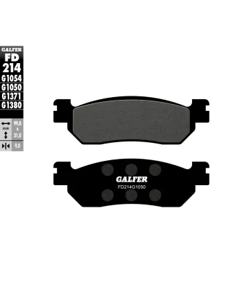 Предни/задни мото накладки Galfer SCOOTER FD214G1050