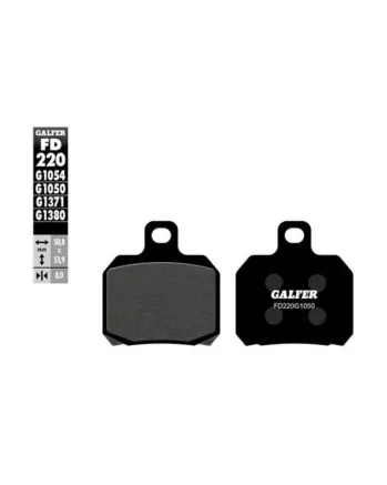 Предни/задни мото накладки Galfer SCOOTER FD220G1050
