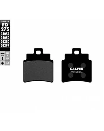 Предни/Задни мото накладки Galfer SEMI METAL FD275G1054