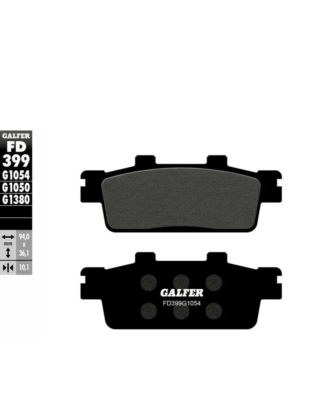 Предни/Задни мото накладки Galfer SEMI METAL FD399G1054