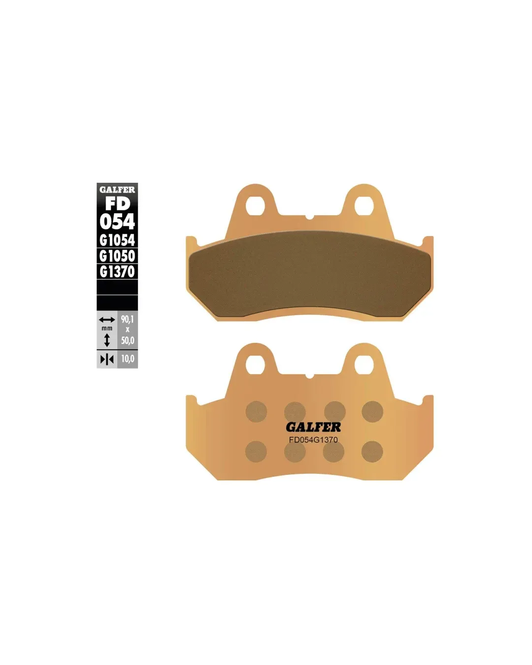 Предни/Задни мото накладки Galfer SINTERED COMPOUND FD054G1370