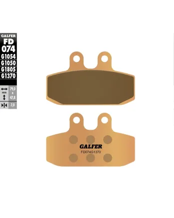 Предни/Задни мото накладки Galfer SINTERED COMPOUND FD074G1370