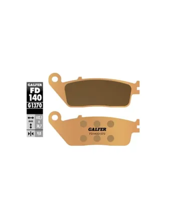 Предни/Задни мото накладки Galfer SINTERED COMPOUND FD140G1370
