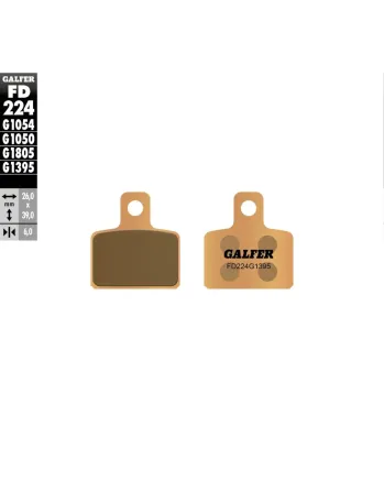 Предни/Задни мото накладки Galfer SINTERED COMPOUND FD224G1395