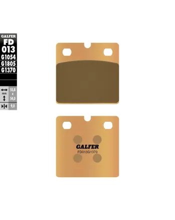Предни/Задни мото накладки Galfer SINTERED COMPOUNDFD013G1370