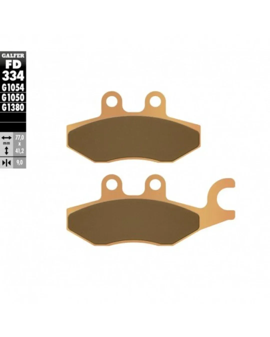Предни/Задни мото накладки Galfer SINTERED SCOOTER COMPOUND FD334G1380