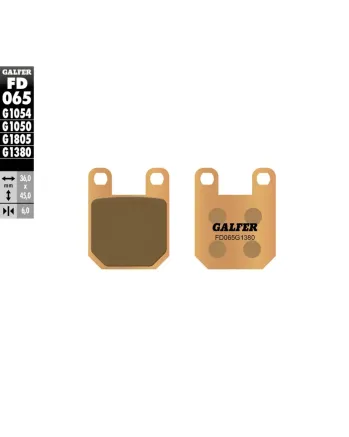 Предни/Задни  мото накладки Galfer SINTERED SCOOTER FD065G1380