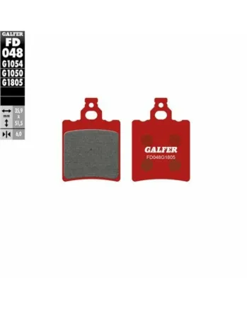 Предни/Задни мото накладки Galfer TRIAL TOP FD048G1805