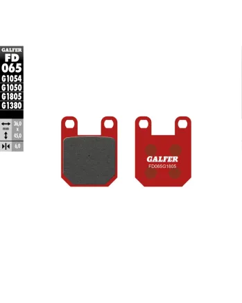 Предни/Задни мото накладки Galfer TRIAL TOP FD065G1805