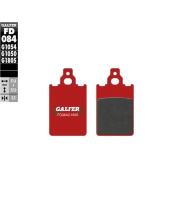 Предни/Задни мото накладки Galfer TRIAL TOP FD084G1805