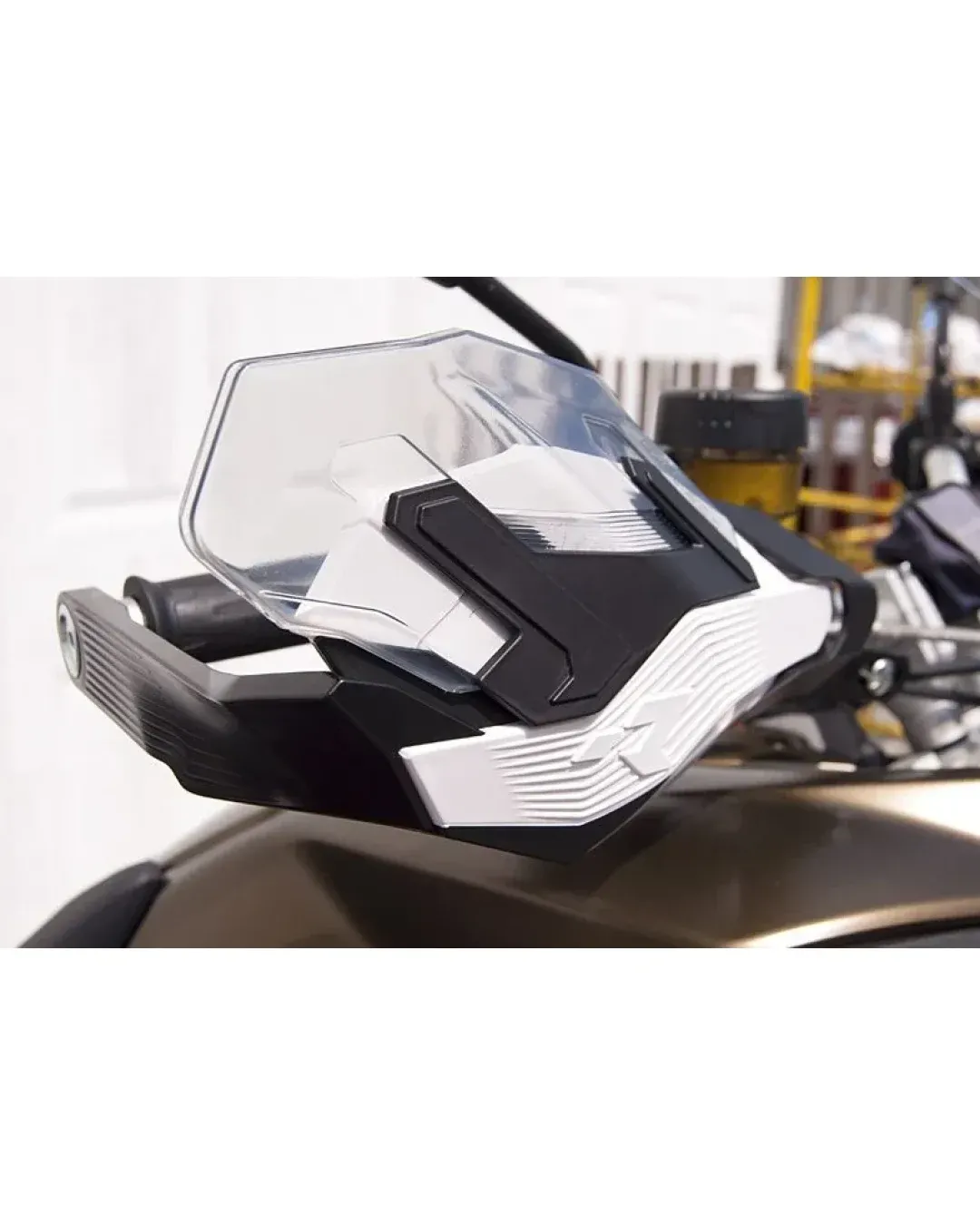 Предпазител за кормило RACETECH HP3 Adventure Handguards Quantum/Grey
