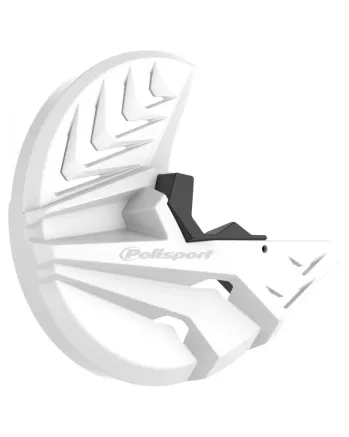Предпазител за спирачен диск POLISPORT Disc & Bottom Fork Guard Beta RR 2T/4T (2019-24) White
