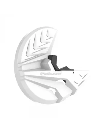 Предпазител за спирачен диск POLISPORT Disc & Bottom Fork Protector CRF R (15>) 450RX (17>) 250RX (19>) White