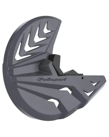 Предпазител за спирачен диск POLISPORT Disc & Bottom Fork Protector YZ125/250 YZ250/450F(08->22) Grey