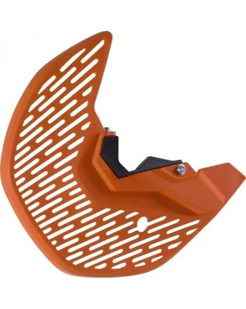 Предпазител за спирачен диск POLISPORT MX Disc & Bottom Fork Guard EXC 15-22 TE 16-22 SE-R300 18-22 Orange
