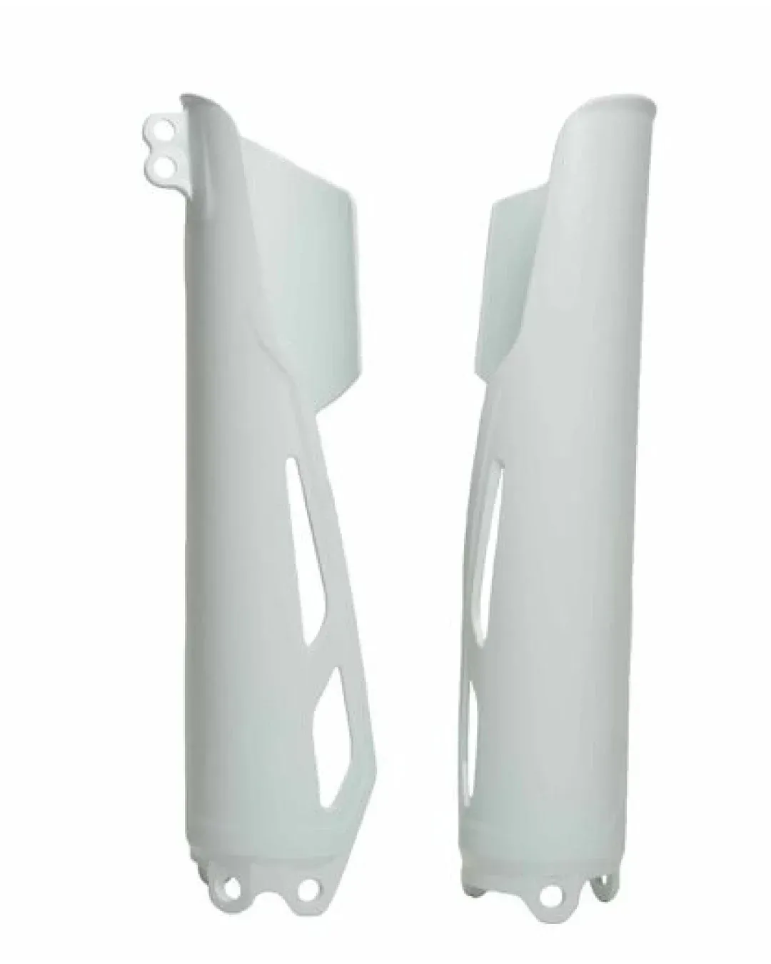 Предпазители за колове RACETECH Fork Guards - White CRF 250R 18-21 / 450R 17-24