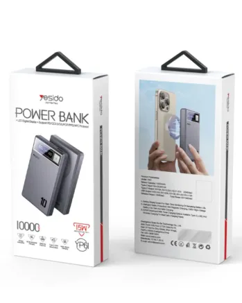 Преносимата батерия YESIDO YP61 (10000 mAh) 15W