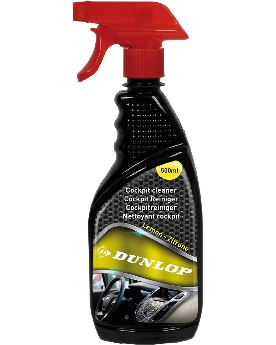 Препарат спрей за почистване на табло Лимон Dunlop 500ml