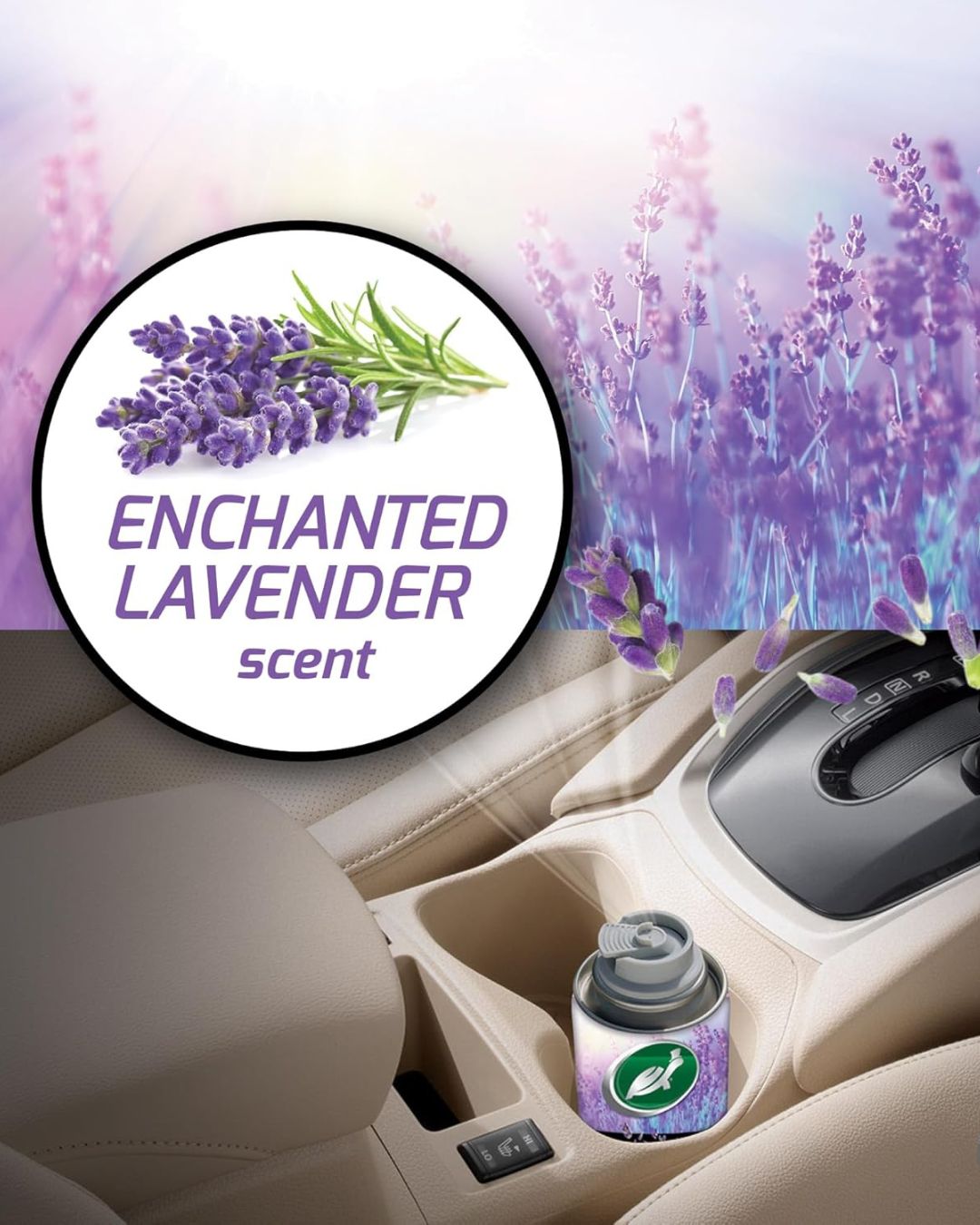 Препарат за ароматизиране на купето Turtle Wax Odor-X Enchanted Lavender 100ml