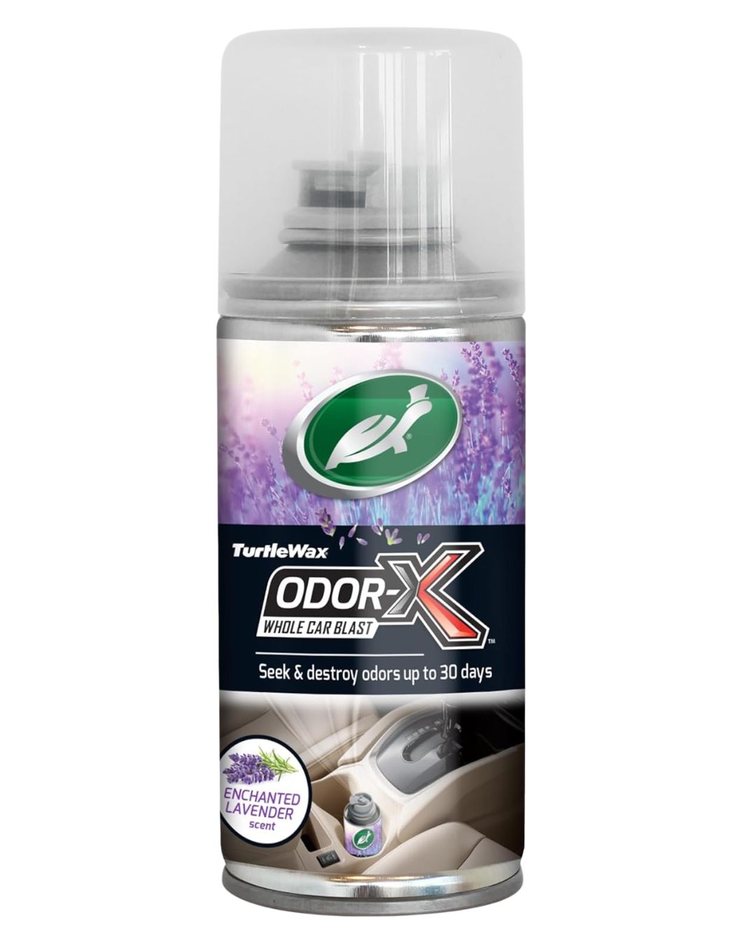 Препарат за ароматизиране на купето Turtle Wax Odor-X Enchanted Lavender 100ml