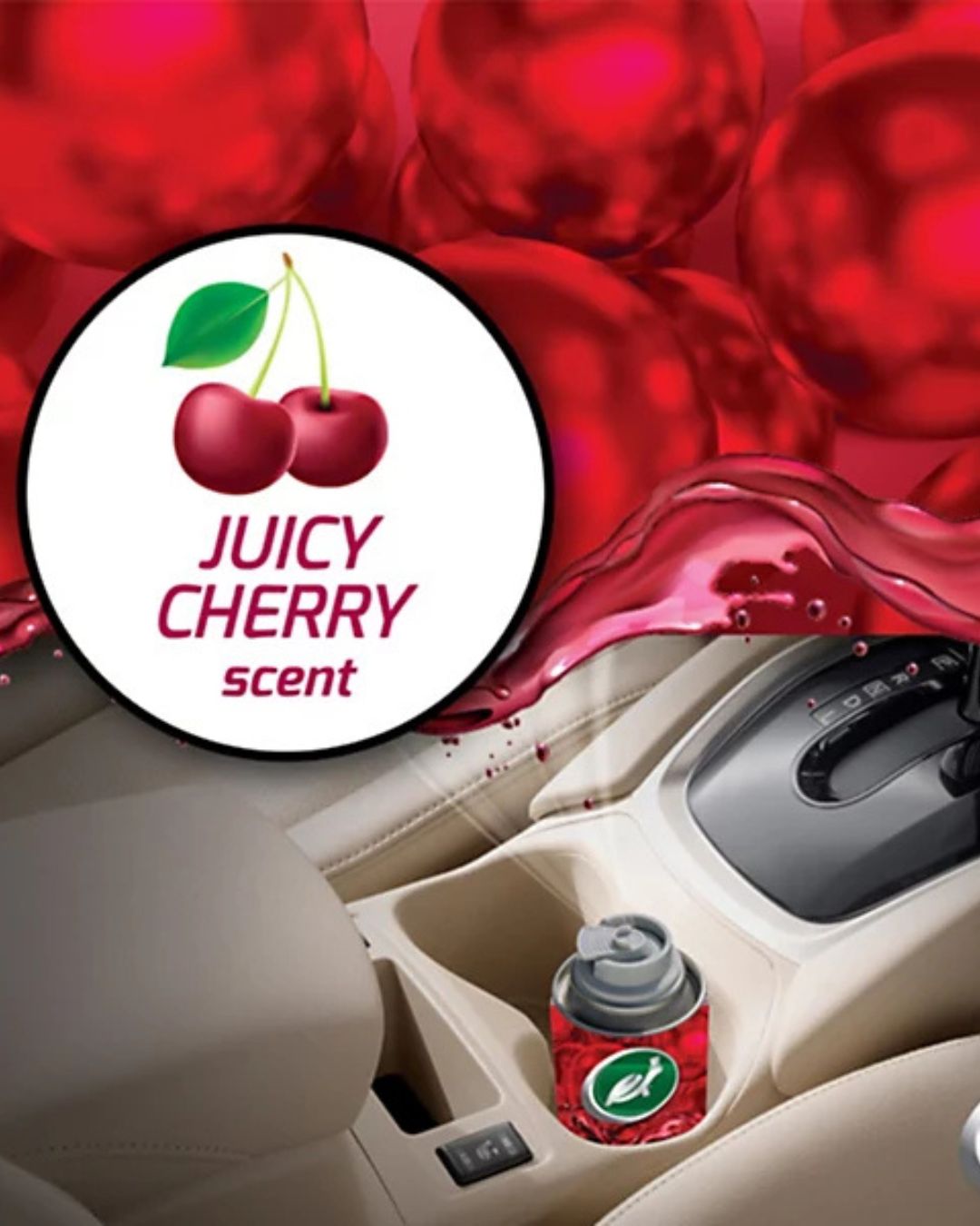 Препарат за ароматизиране на купето Turtle Wax Odor-X Juicy Cherry 100ml