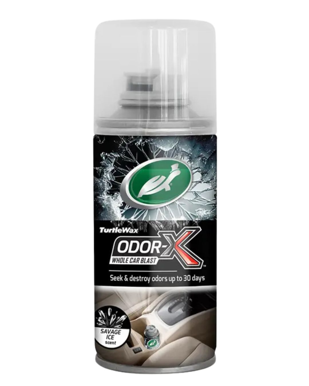 Препарат за ароматизиране на купето Turtle Wax Odor-X Savage Ice 100ml